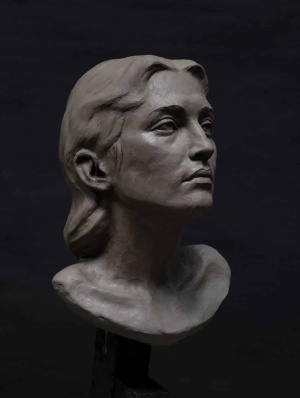 Tatiana Lucero, Beginning Sculpture, First Year, Portrait