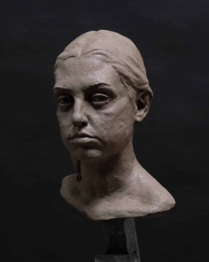 Tiphaine De Belloy, Beginning Sculpture, First Year, Portrait