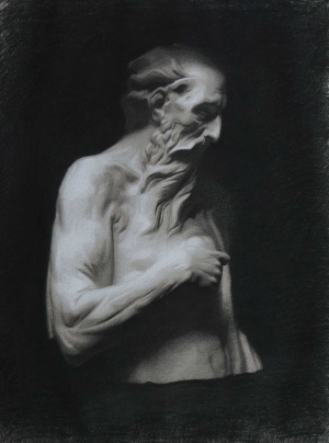 Arabella Elliott, Intermediate Program, Second Year, Cast drawing