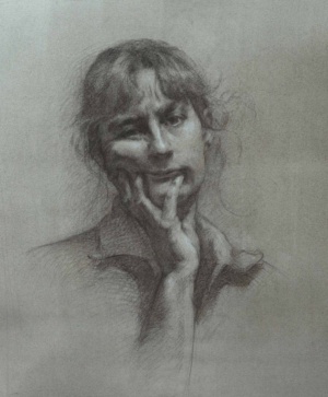 Isabelle Weir, Smile!, Sepia on hand toned Fabriano paper, 45 x 55 cm, 2025