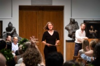 Intermediate Program Student Friekereike Pidun recieves an award Intermediate Program Student Friekereike Pidun recieves an award