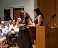 Ronja Arleij wins the award for Best Sculpture Drawing from the Director of Sculpture Drawing, Ola Alaa El Din Ronja Arleij wins the award for Best Sculpture Drawing from the Director of Sculpture Drawing, Ola Alaa El Din