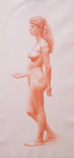 Avi Yosfan, Advanced Sculpture, Third Year, Figure drawing
