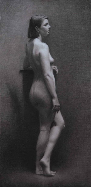 Li Weng, Intermediate Sculpture, Second Year, Figure drawing