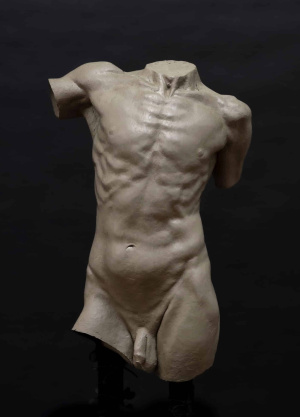 Li Weng, Intermediate Sculpture, Second Year, Life-size torso