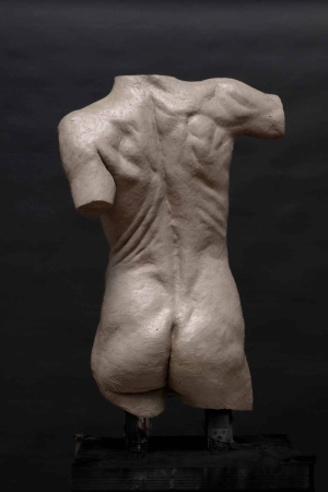 Louis Bailey, Intermediate Sculpture, Second Year, Life-size torso_B 4