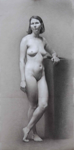 Quinn Boothe, Advanced Sculpture, Third Year, Figure drawing