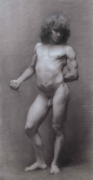 Ruben Astudillo, Intermediate Sculpture, Second Year, Figure drawing