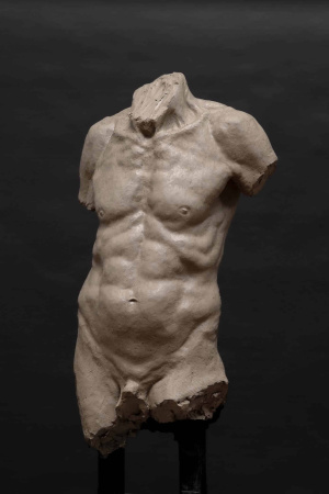 Ruben Astudillo, Intermediate Sculpture, Second Year, Life-size torso