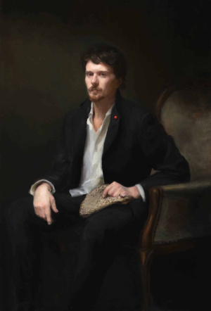 Silvia de Arcangelis, Advanced Painting, Third Year, Final project, Portrait with hands