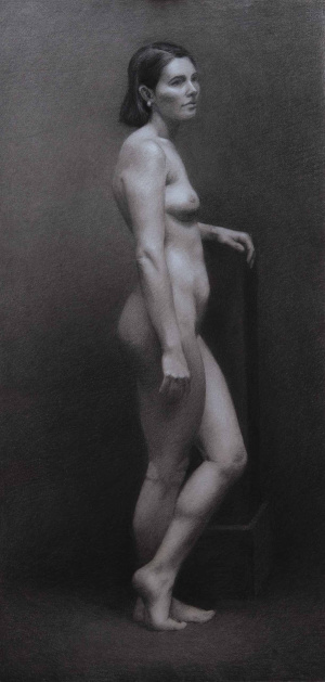 Tatiana Intsova Lucero, Intermediate Sculpture, Second Year, Figure drawing