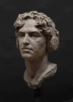 Tatiana Lucero, Intermediate Sculpture, Second Year, Portrait