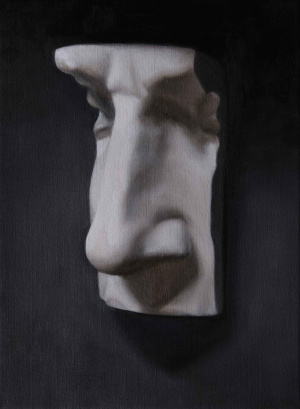 Andrea Garza, Intermediate Program, Second Year, Cast painting