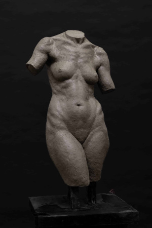 Dickson Janda, Intermediate Sculpture, Second Year, Life-size torso