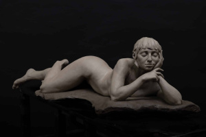 Dorota Bojarska, Advanced Sculpture, Third Year, 3-4 life-size reclining figure