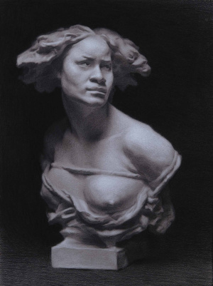 Elijah Kepler, Intermediate Program, Second Year, Figure drawing