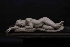 Elizabeth Guo, Advanced Sculpture, Third Year, 3-4 life-size reclining figure
