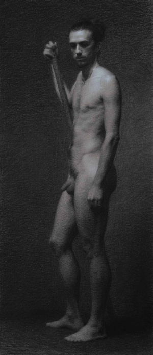 Julian Browne, Intermediate Program, Second Year, Figure drawing