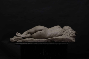 Li Weng, Advanced Sculpture, Third Year, 3-4 life-size reclining figure