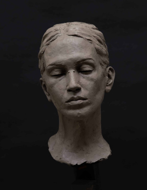 Rose Lazarus, Beginning Sculpture, First Year, Portrait