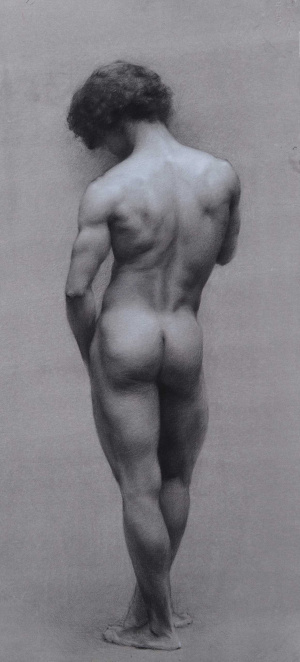 Ruben Astudillo, Advanced Sculpture, Third Year, Figure drawing