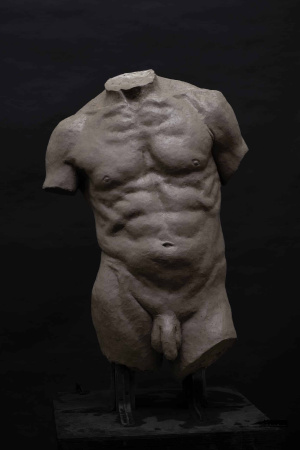 Tatiana Lucero, Intermediate Sculpture, Second Year, Life-size torso