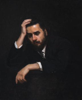 Graduate in Residence 2022-23<br>Portrait, Oil on canvas