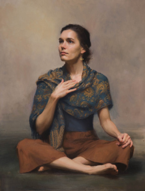 Graduate in Residence 2022-23<br>"Portrait of Peace", Oil on canvas