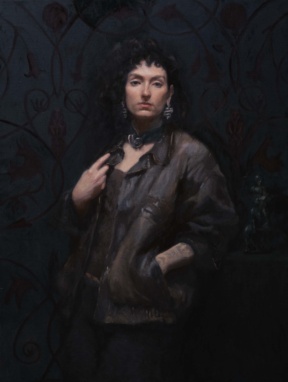Graduate in Residence 2024-25<br>"Rising", Oil on canvas, 90 x 120cm