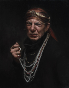 Graduate in Residence 2023-24<br>"Mine", Oil on canvas, 45 x 55 cm, 2024
