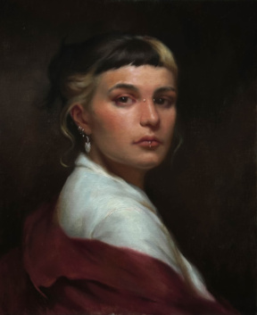 Graduate in Residence 2022-23<br>"Paula", Oil on canvas, 40 x 50 cm