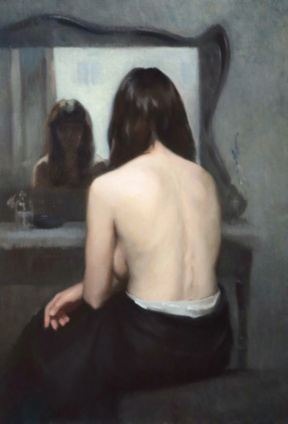 Graduate in Residence 2024-25<br>"Reverie", Oil on canvas, 70 x 100 cm