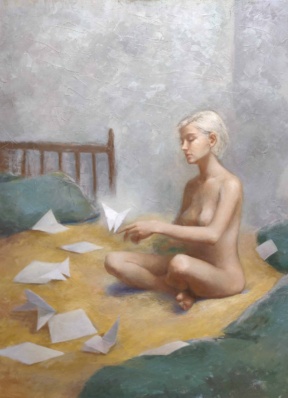 Graduate in Residence 2018-19<br>"Untitled", Oil on canvas, 150 x 110 cm