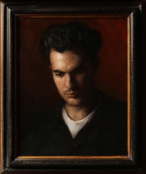 Graduate in Residence 2022-23<br>"Burden of Tours", Oil on linen, 50 x 40 cm