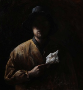Graduate in Residence 2022-23<br>"Self Portrait", Oil on linen, 75 x 80 cm
