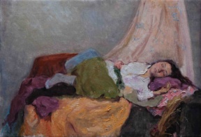 Graduate in Residence 2025-26<br>"Sleeping Gipsy", Oil on canvas