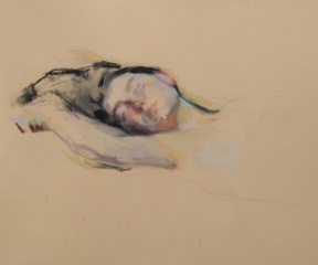 Graduate in Residence 2025-26<br>Portrait, Pastel drawing