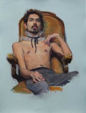 Graduate in Residence 2025-26<br>"Tales", Pastel drawing